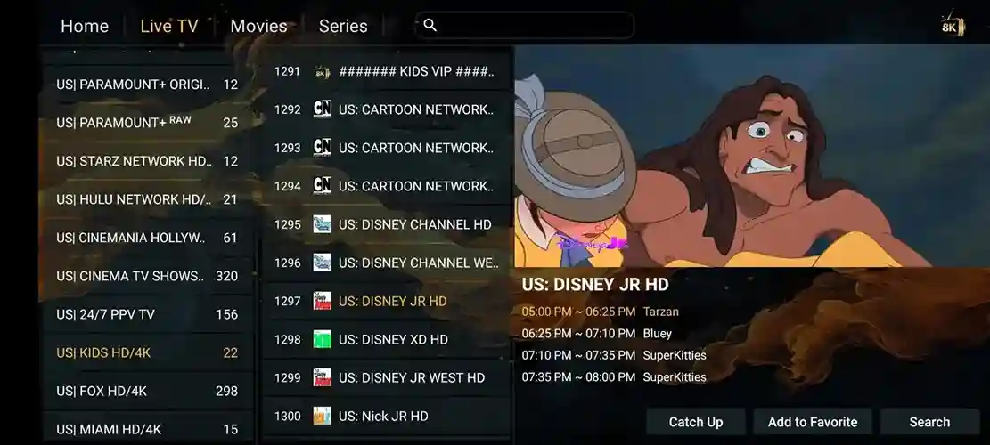 Preview 2 - Eternal TV Premium IPTV Subscription